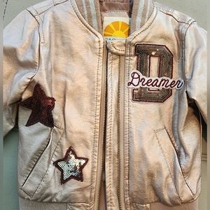 C&C California Faux Leather Jacket 2T